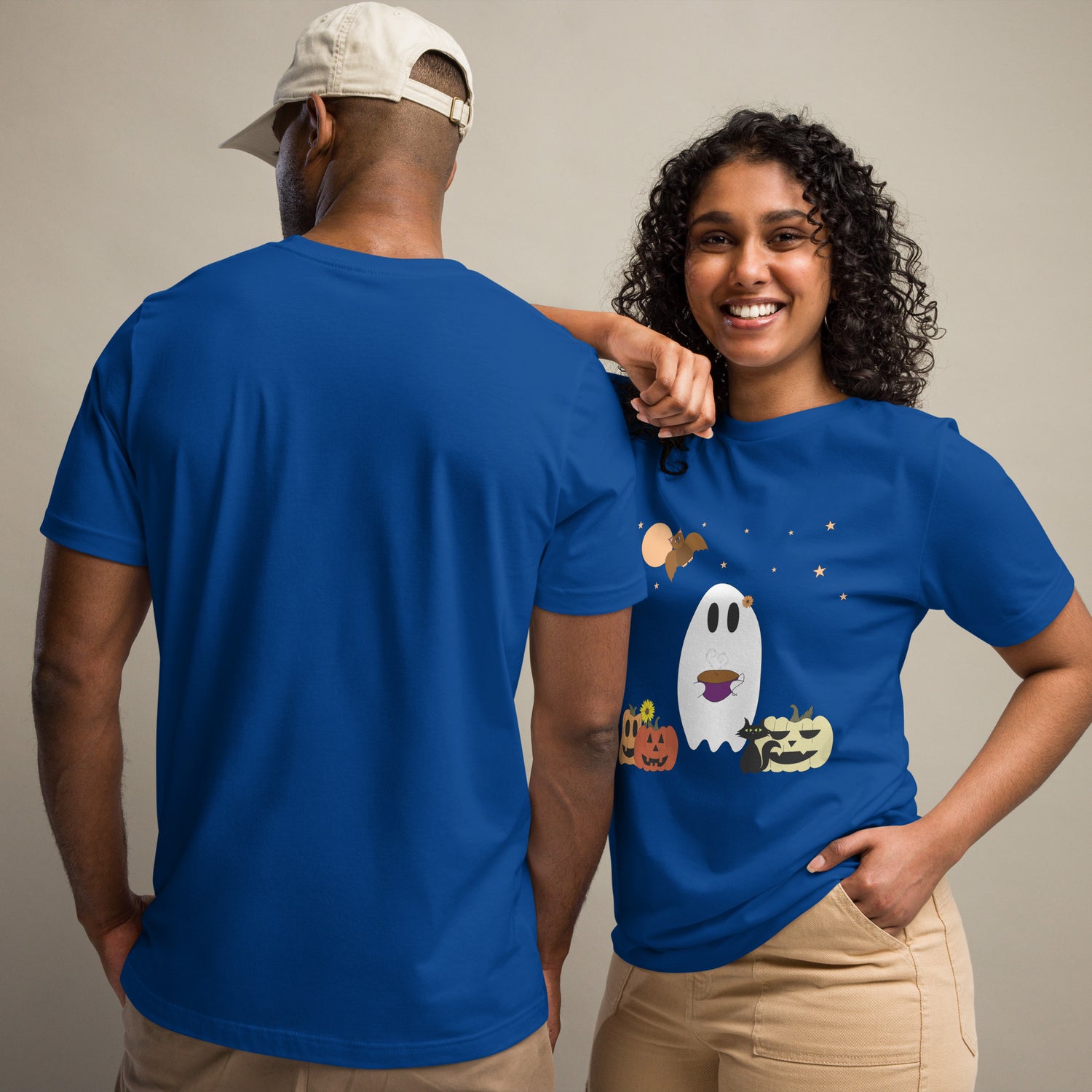 Ghost and Tea Short-Sleeve Unisex T-Shirt