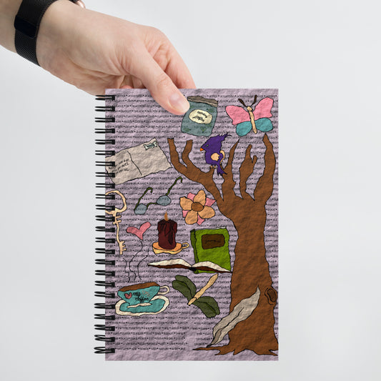 Favorite Things Wrinkled Paper Spiral notebook