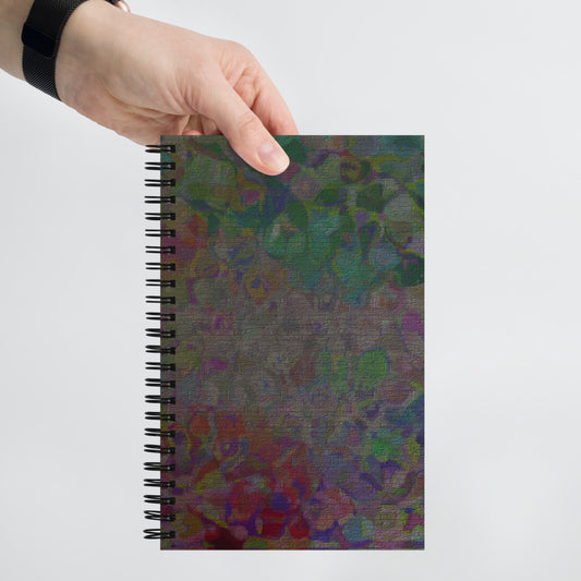 Colorful Brick Wall Spiral notebook
