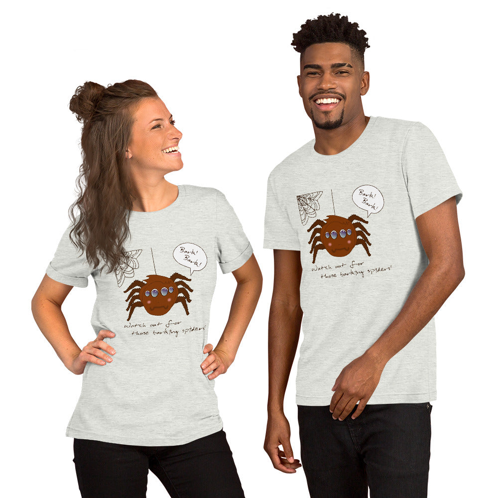 Barking Spiders Short-Sleeve Unisex T-Shirt
