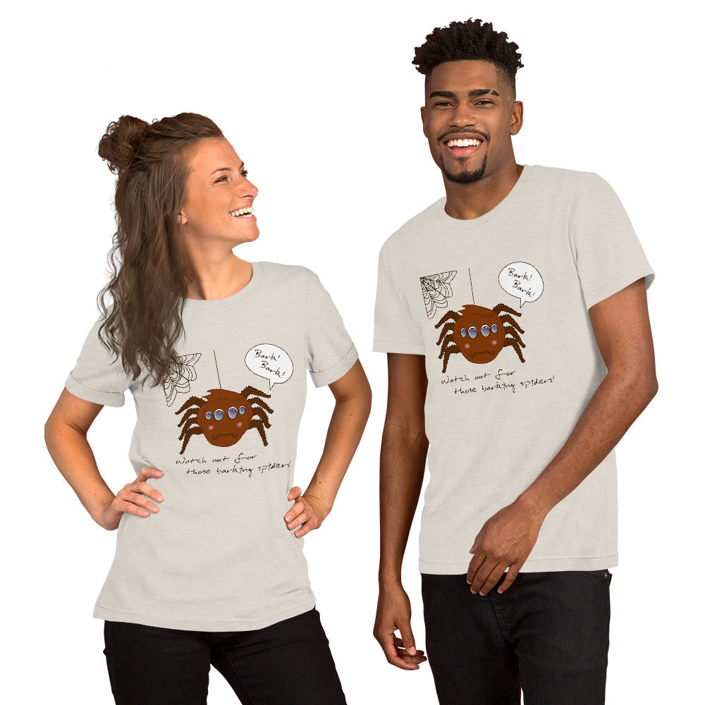 Barking Spiders Short-Sleeve Unisex T-Shirt