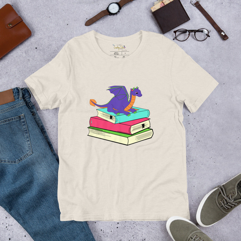 Book Wyrm Short-Sleeve Unisex T-Shirt