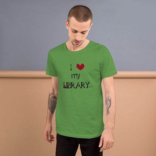 Love My Library Short-Sleeve Unisex T-Shirt
