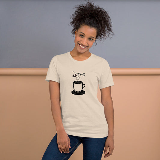 Coffee Love Short-Sleeve Unisex T-Shirt