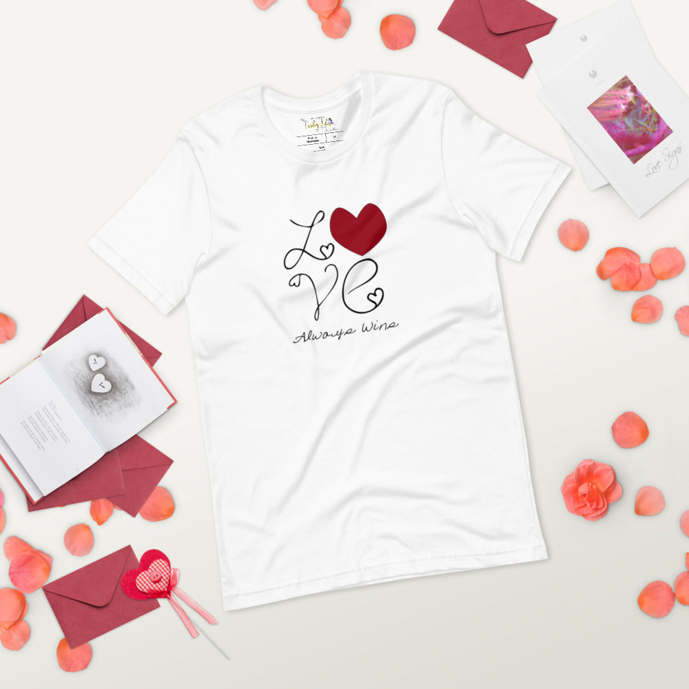 Love Always Wins Short-Sleeve Unisex T-Shirt
