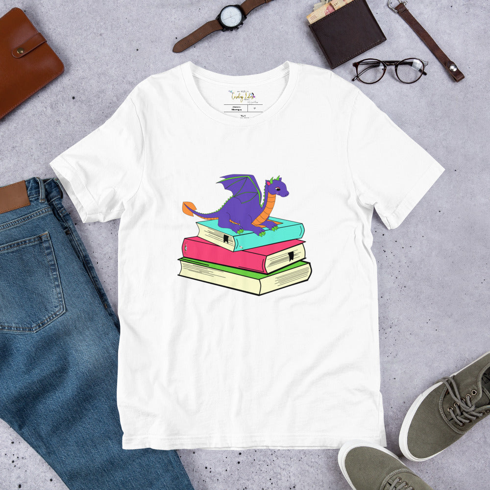 Book Wyrm Short-Sleeve Unisex T-Shirt
