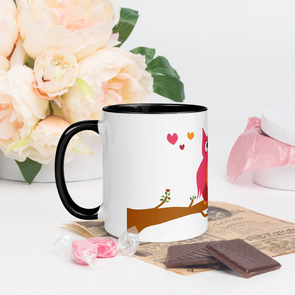 Owl Always Be Yours Mug with Color Inside