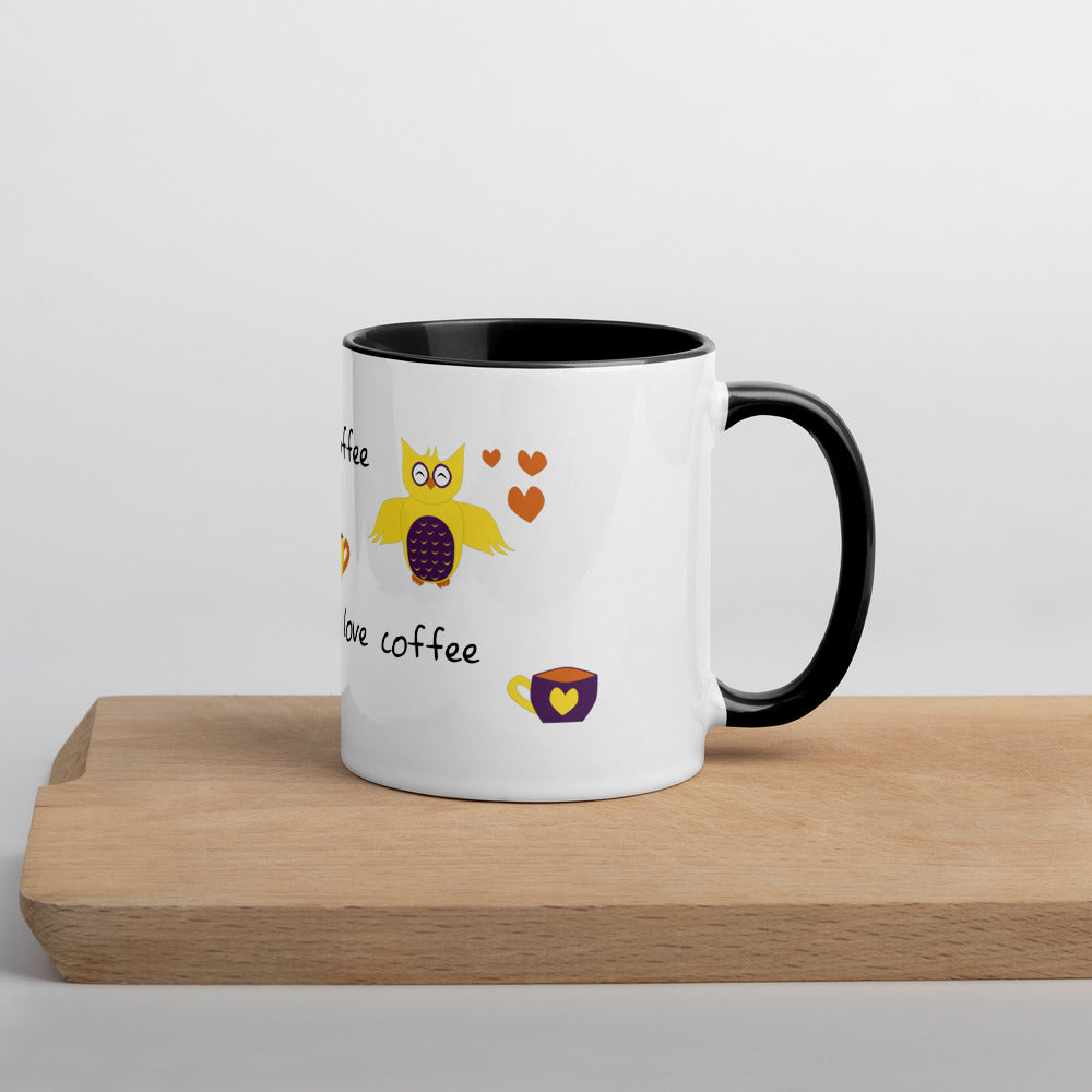 Owl Always Love Coffee Mug with Color Inside