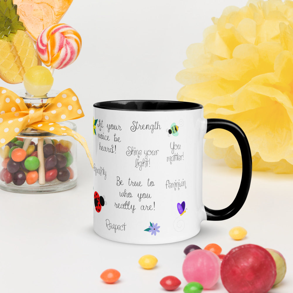 International Women's Day Mug with Color Inside