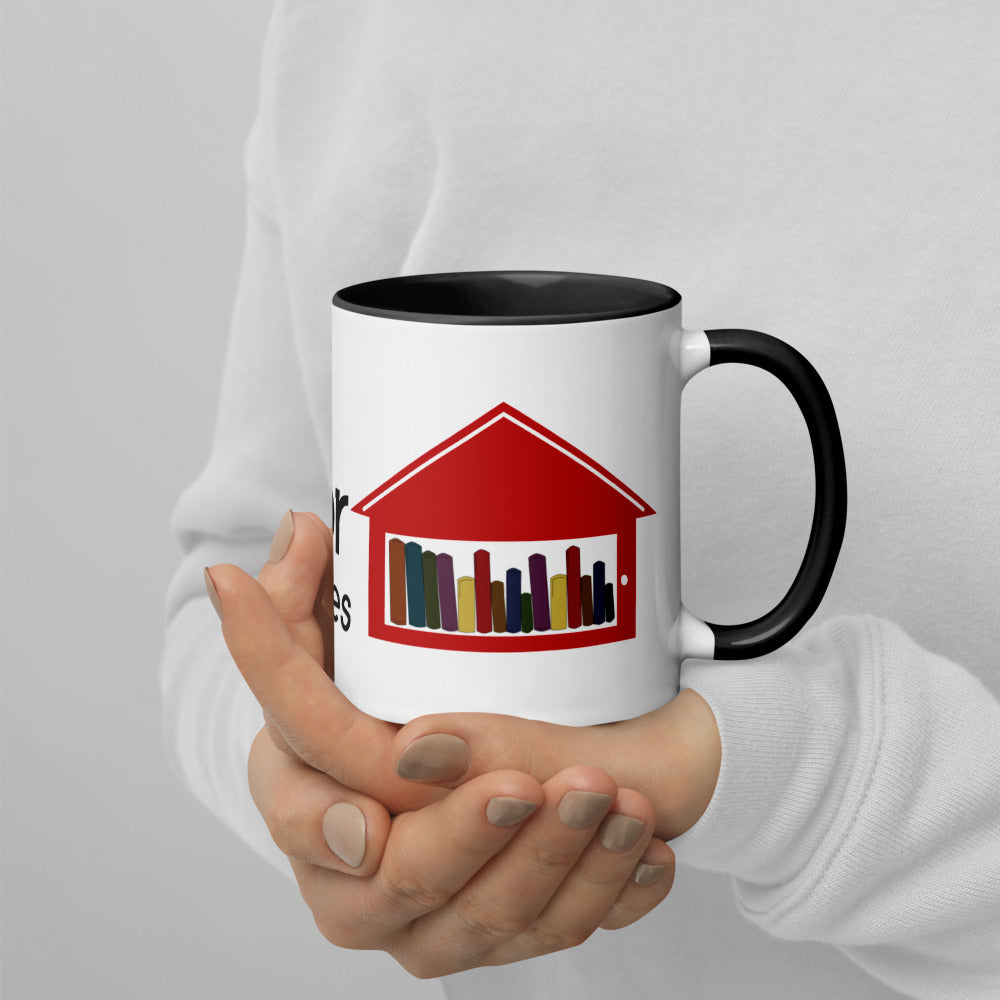Little Free Libraries Mug with Color Inside