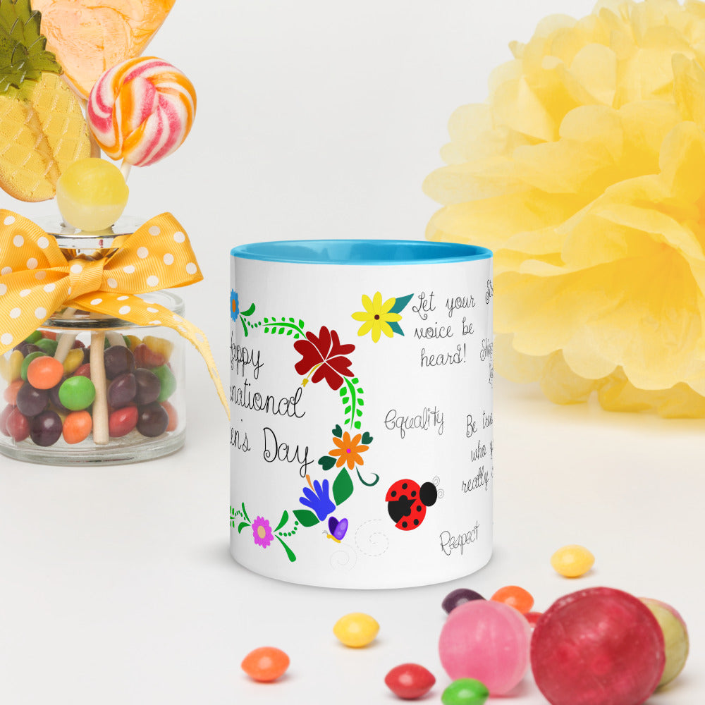 International Women's Day Mug with Color Inside