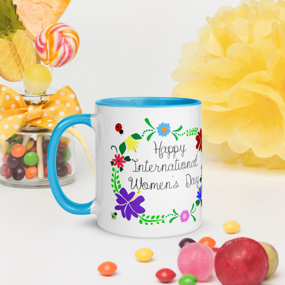 International Women's Day Mug with Color Inside