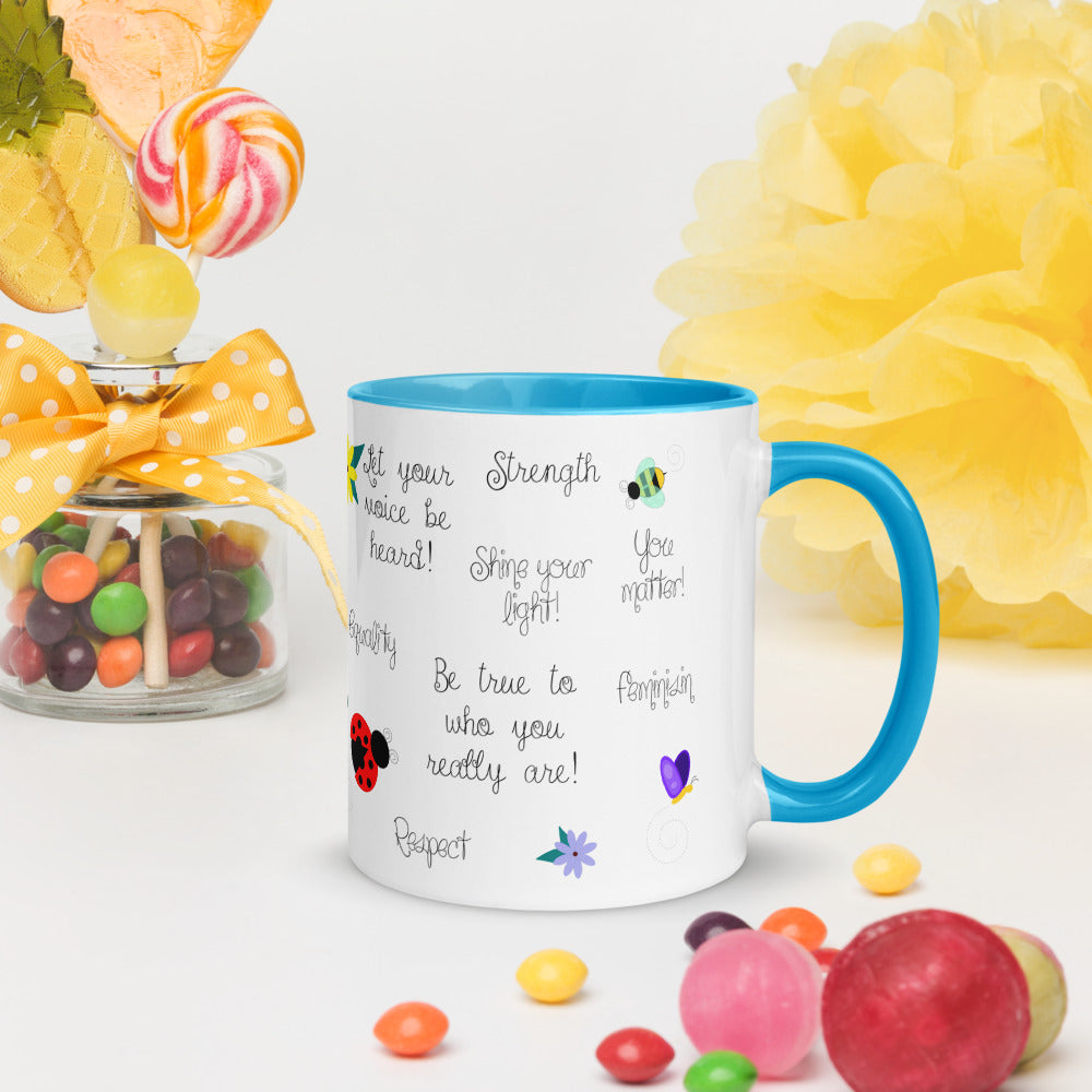 International Women's Day Mug with Color Inside