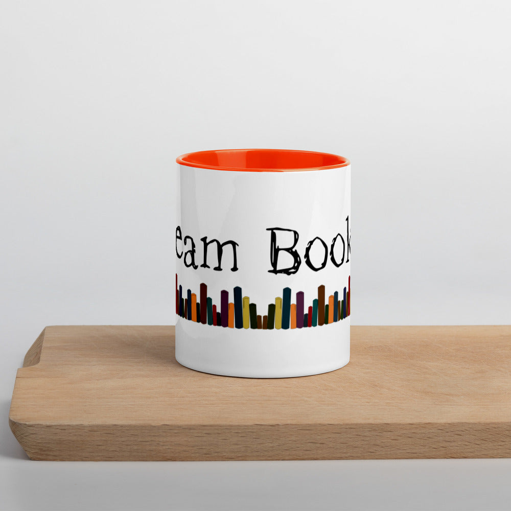 Team Books Mug with Color Inside