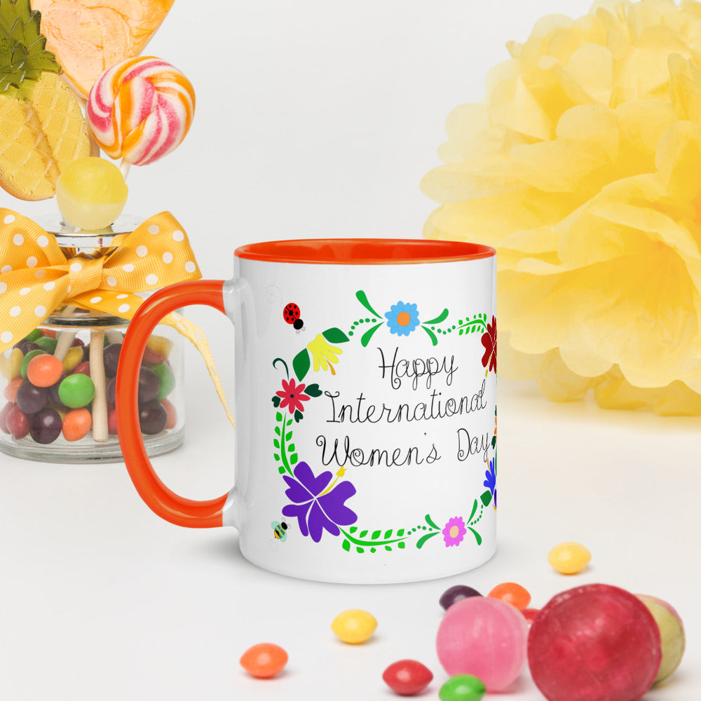 International Women's Day Mug with Color Inside