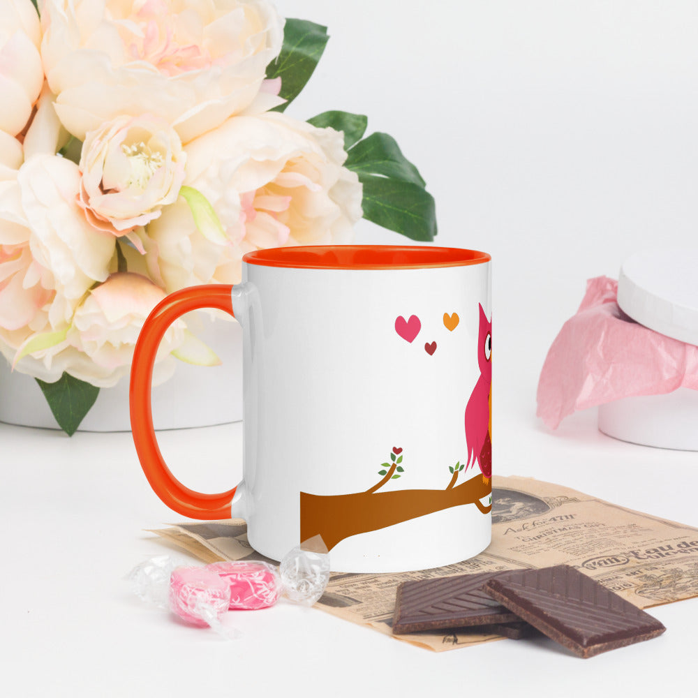 Owl Always Be Yours Mug with Color Inside