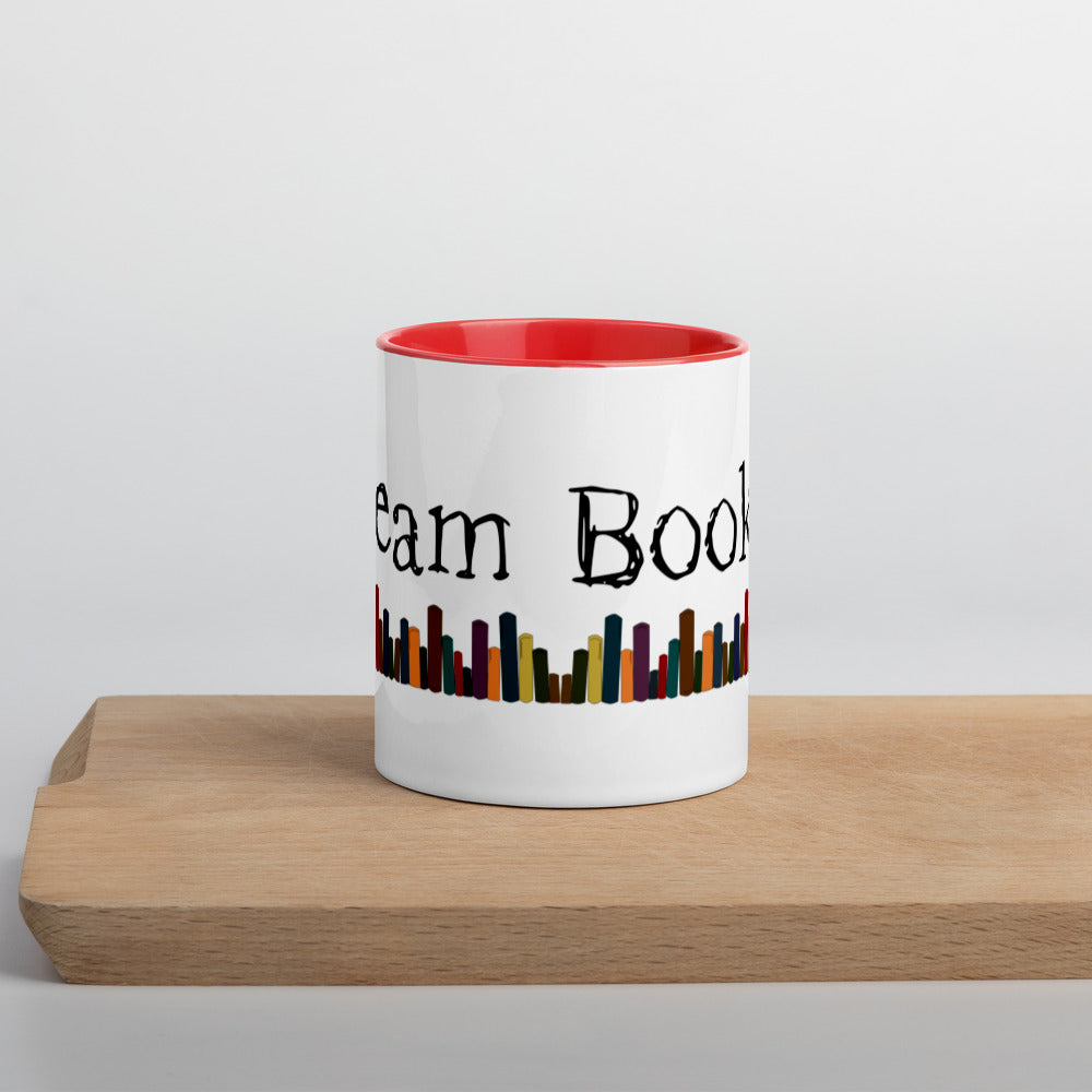 Team Books Mug with Color Inside