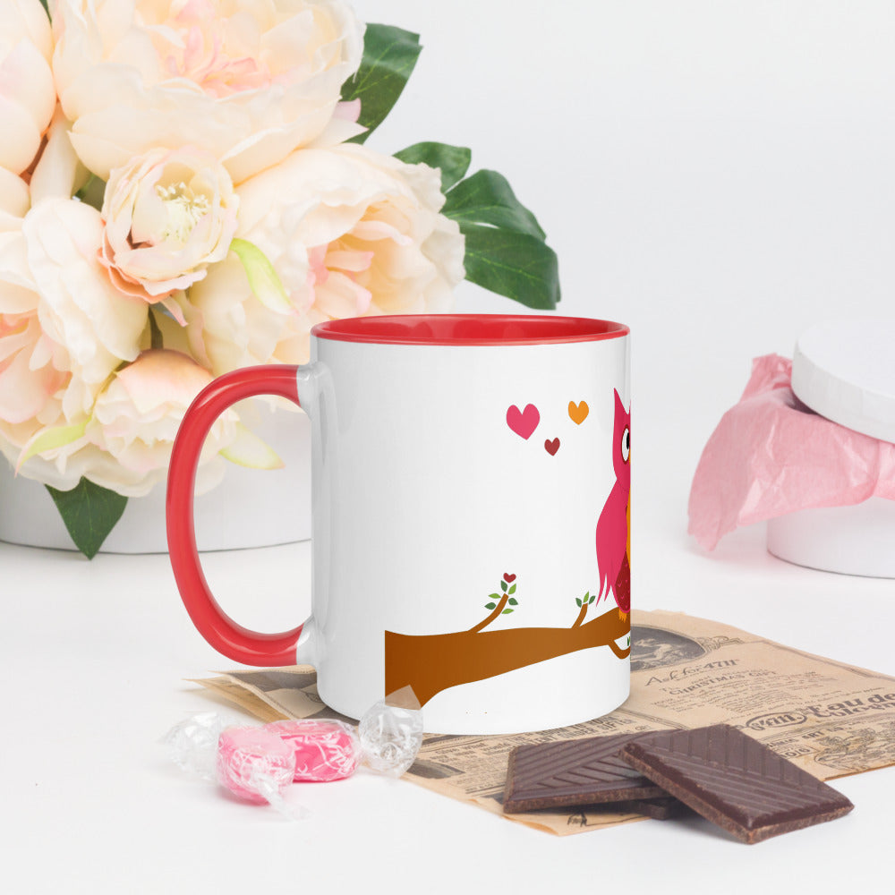 Owl Always Be Yours Mug with Color Inside