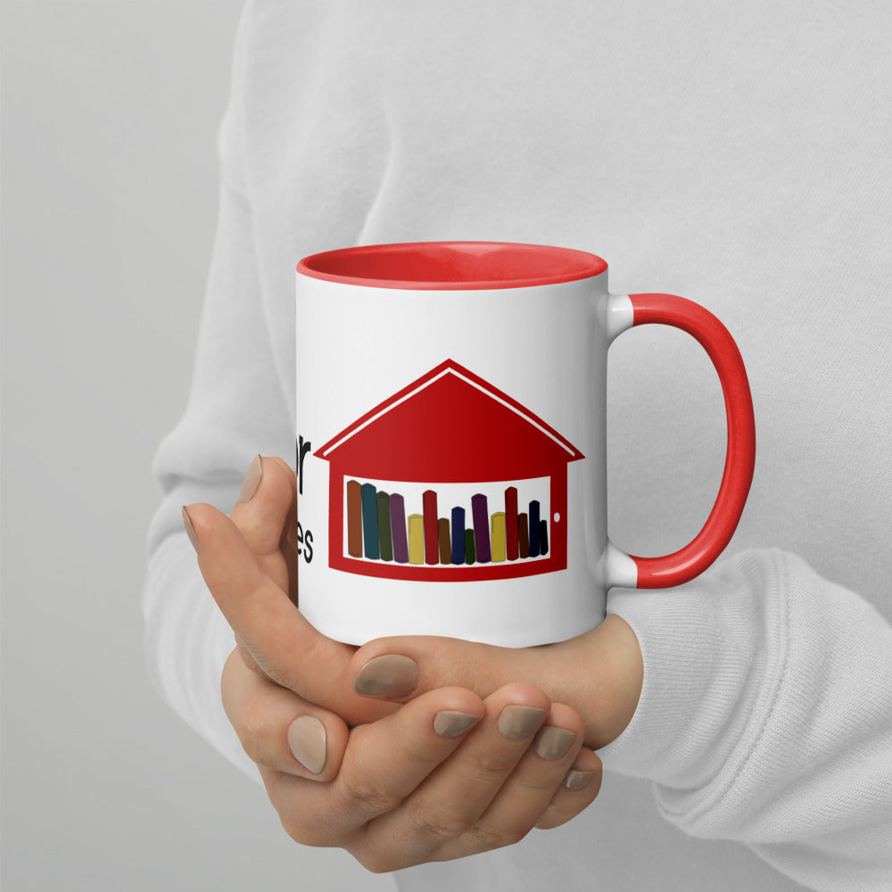 Little Free Libraries Mug with Color Inside