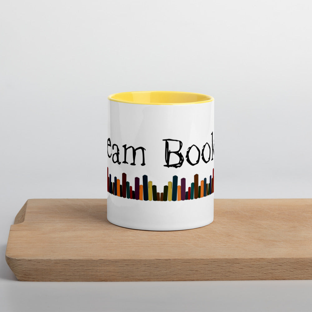 Team Books Mug with Color Inside