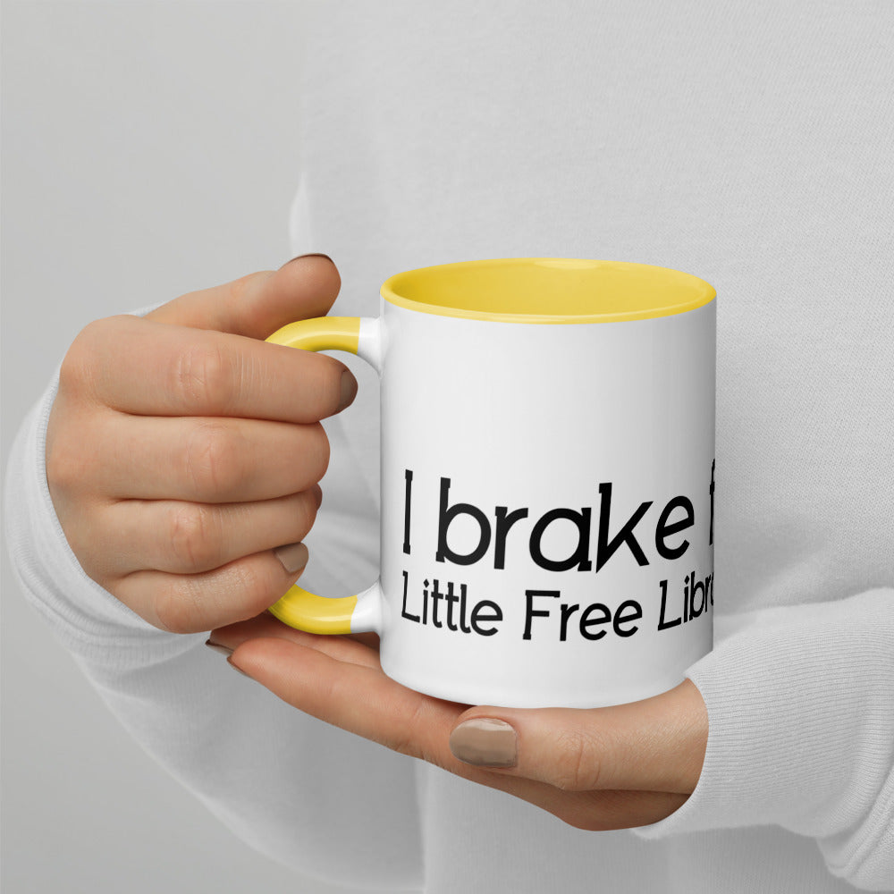 Little Free Libraries Mug with Color Inside
