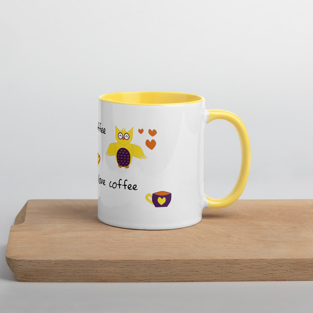 Owl Always Love Coffee Mug with Color Inside