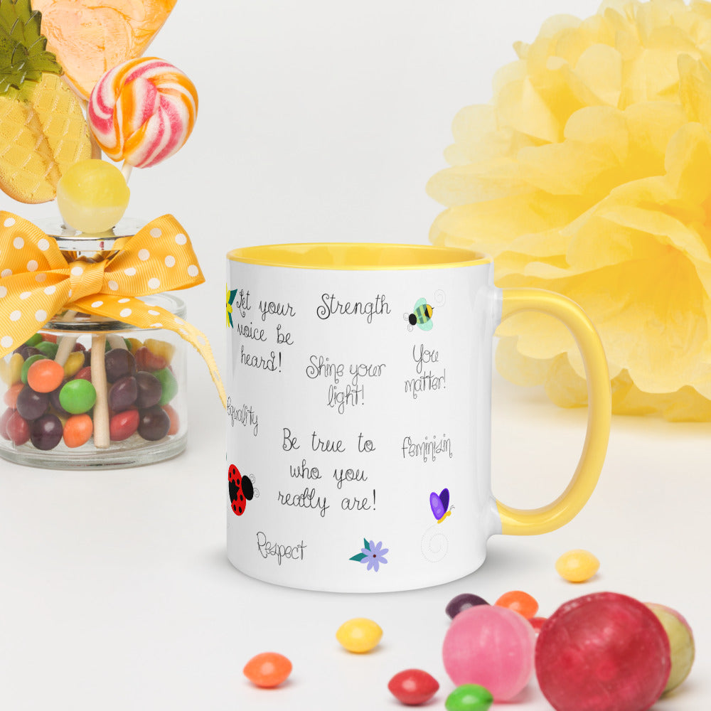 International Women's Day Mug with Color Inside