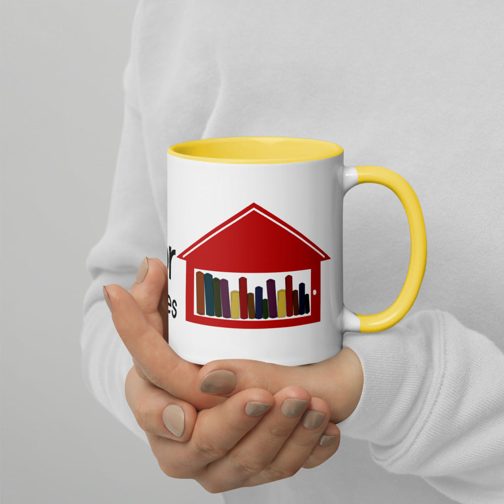 Little Free Libraries Mug with Color Inside