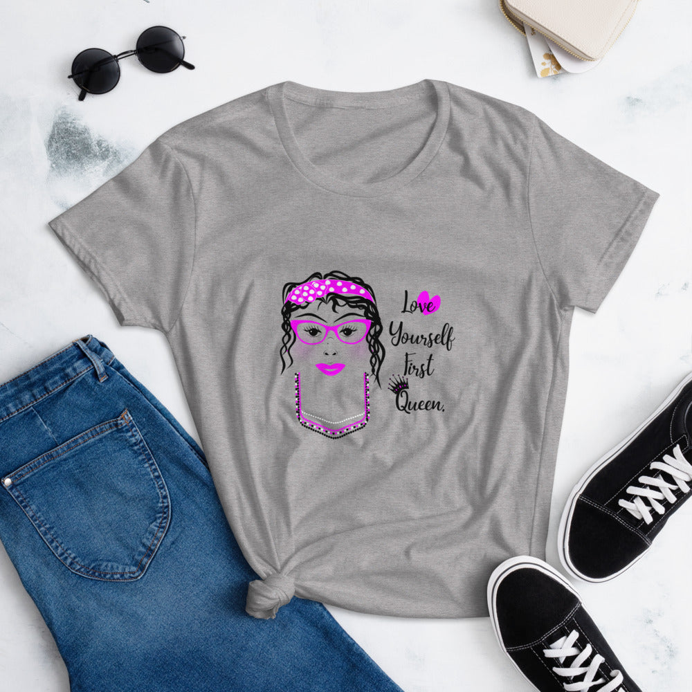 Love Yourself First Women's short sleeve t-shirt