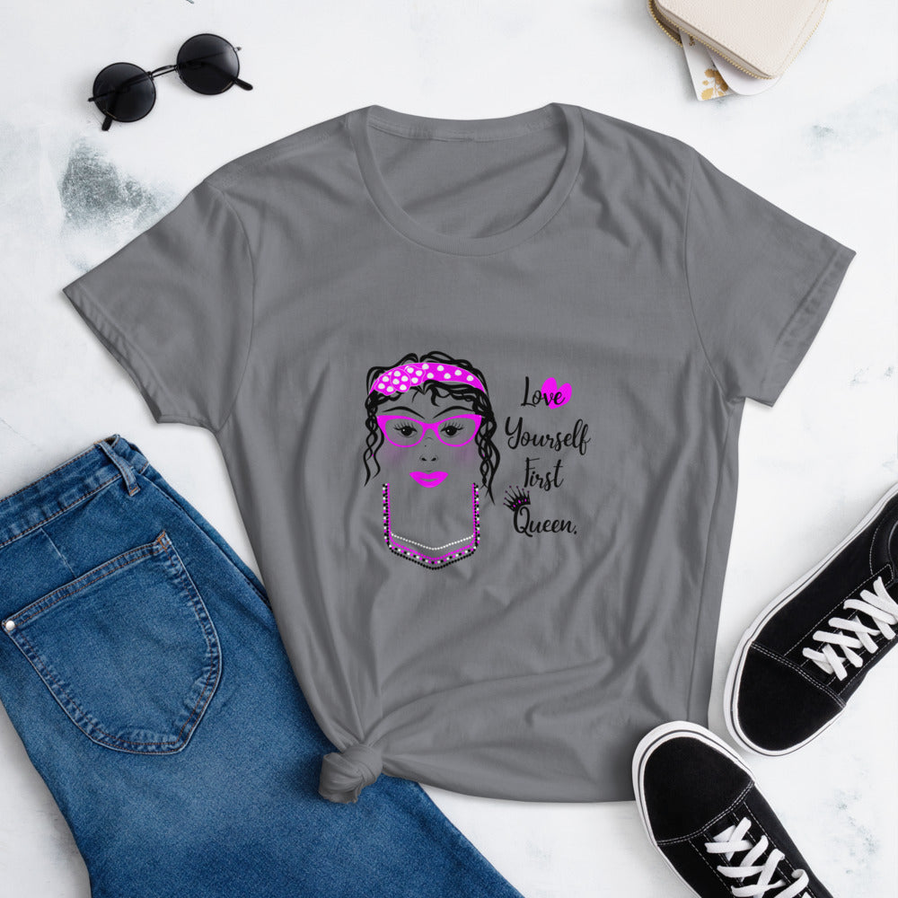 Love Yourself First Women's short sleeve t-shirt