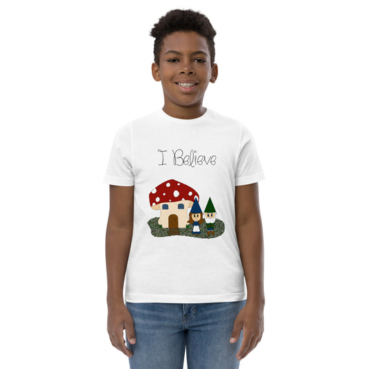 I Believe - Gnomes Youth jersey t-shirt