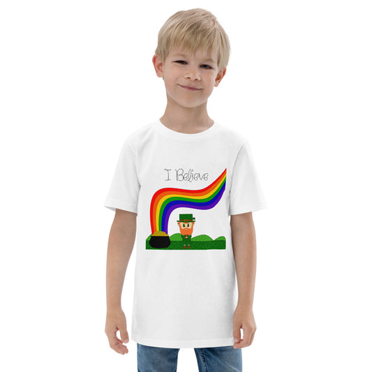 I Believe - Leprechaun Youth jersey t-shirt