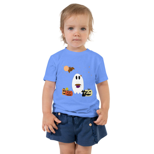 Ghost and Tea Toddler Short Sleeve Tee