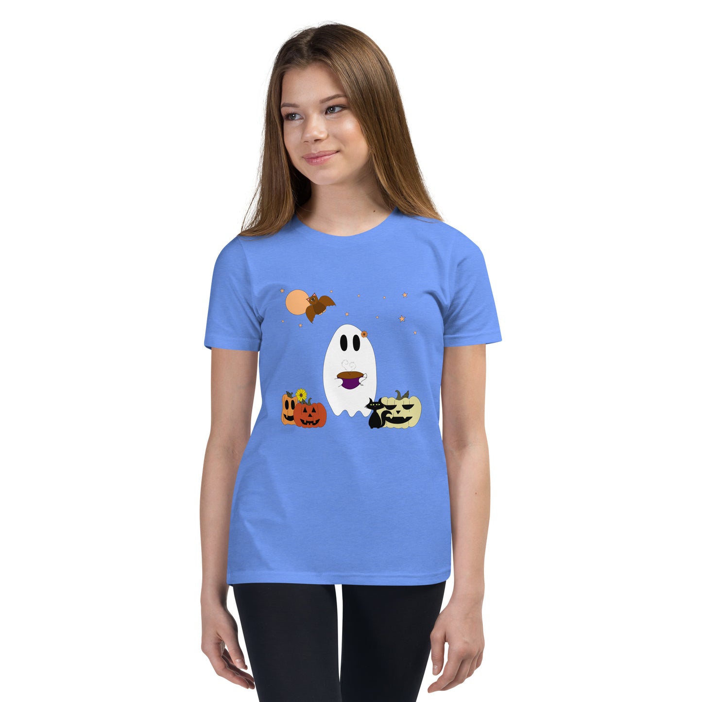 Ghost and Tea Youth Short Sleeve T-Shirt