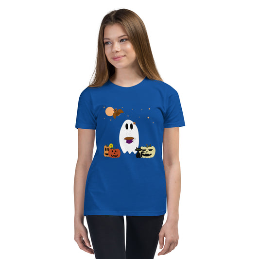 Ghost and Tea Youth Short Sleeve T-Shirt