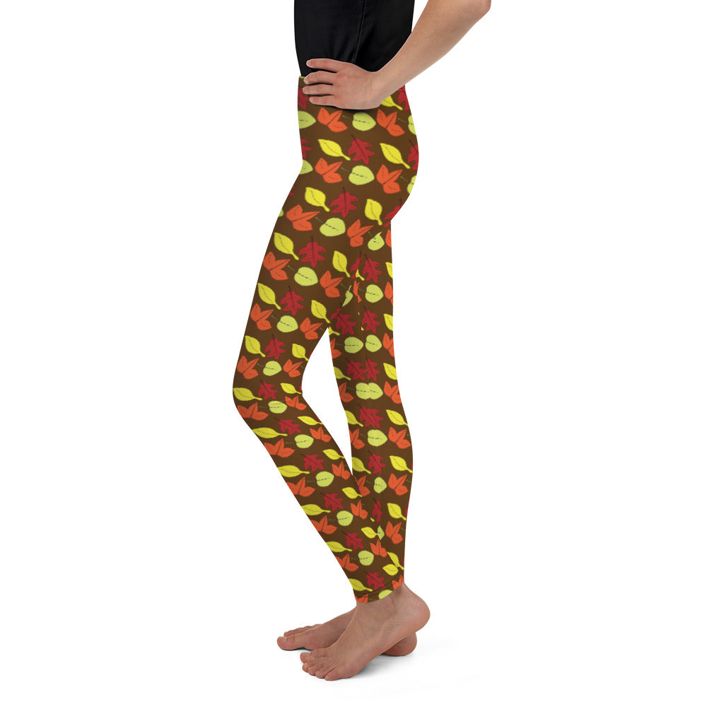 So Cute You'll Fall Youth Leggings