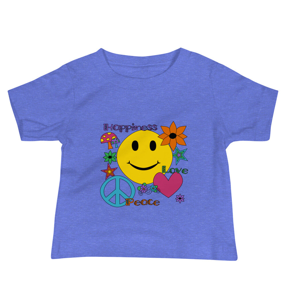 Retro Happy Baby Jersey Short Sleeve Tee