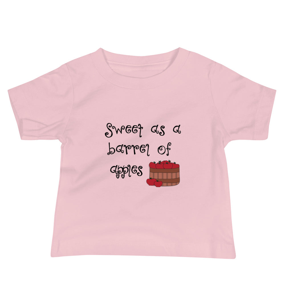 Sweet As Apples Baby Jersey Short Sleeve Tee