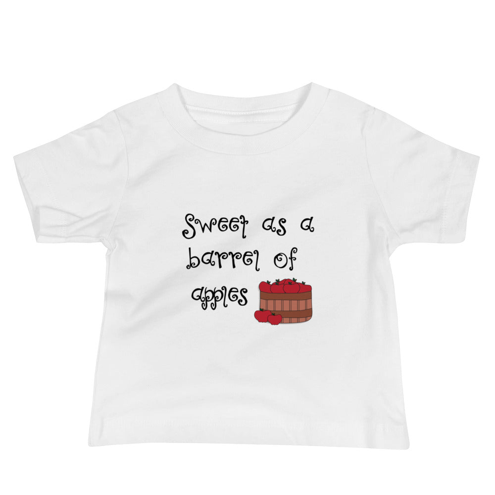 Sweet As Apples Baby Jersey Short Sleeve Tee