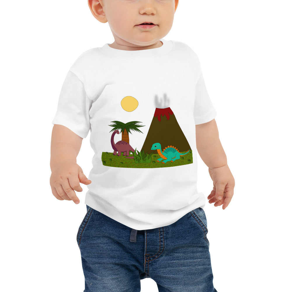 Dinosaurs Baby Jersey Short Sleeve Tee