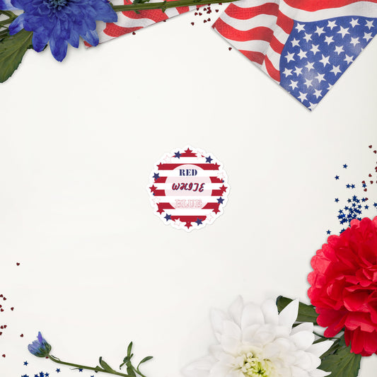 Red, White, & Blue Switch-A-Roo Bubble-free stickers