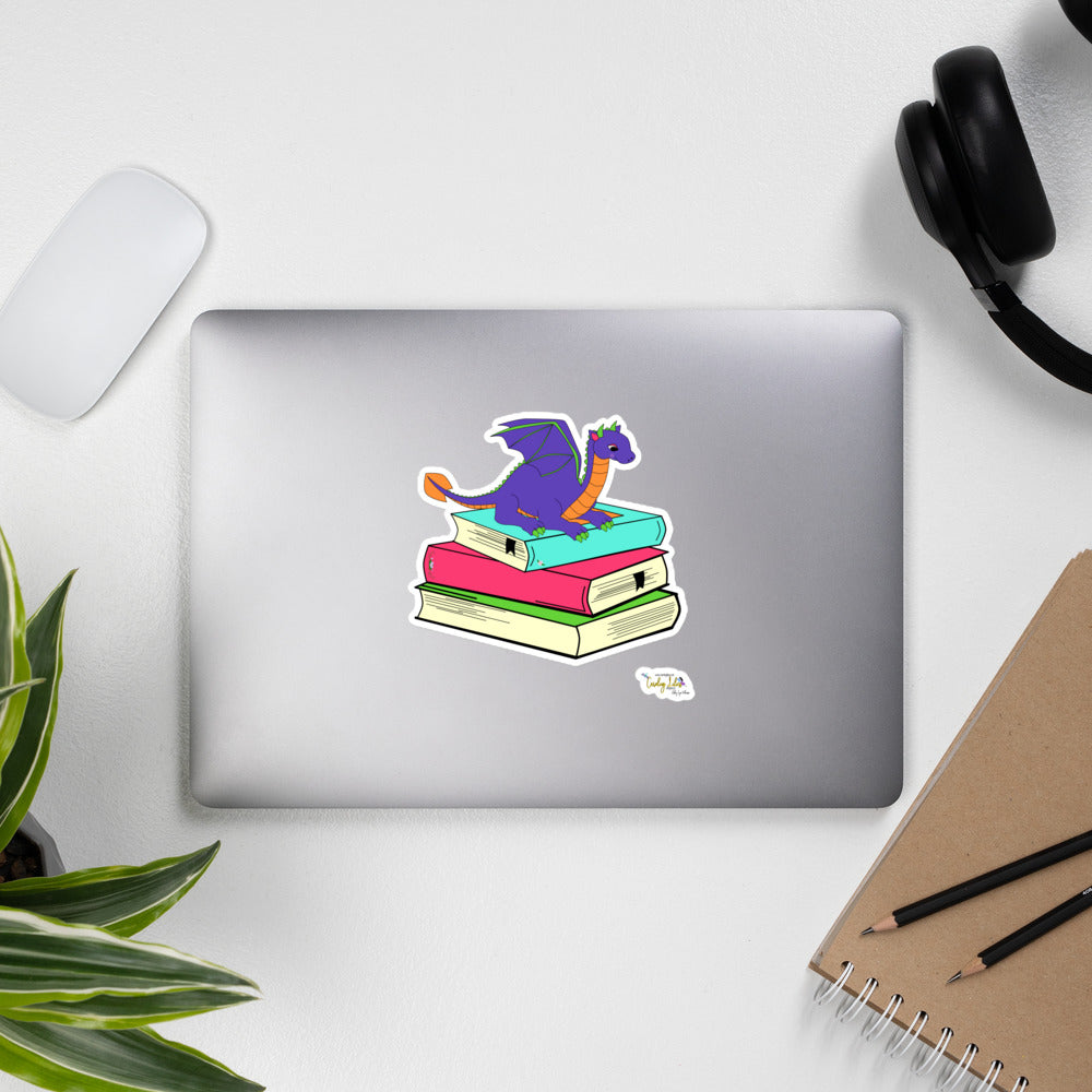 Book Wyrm Bubble-free stickers