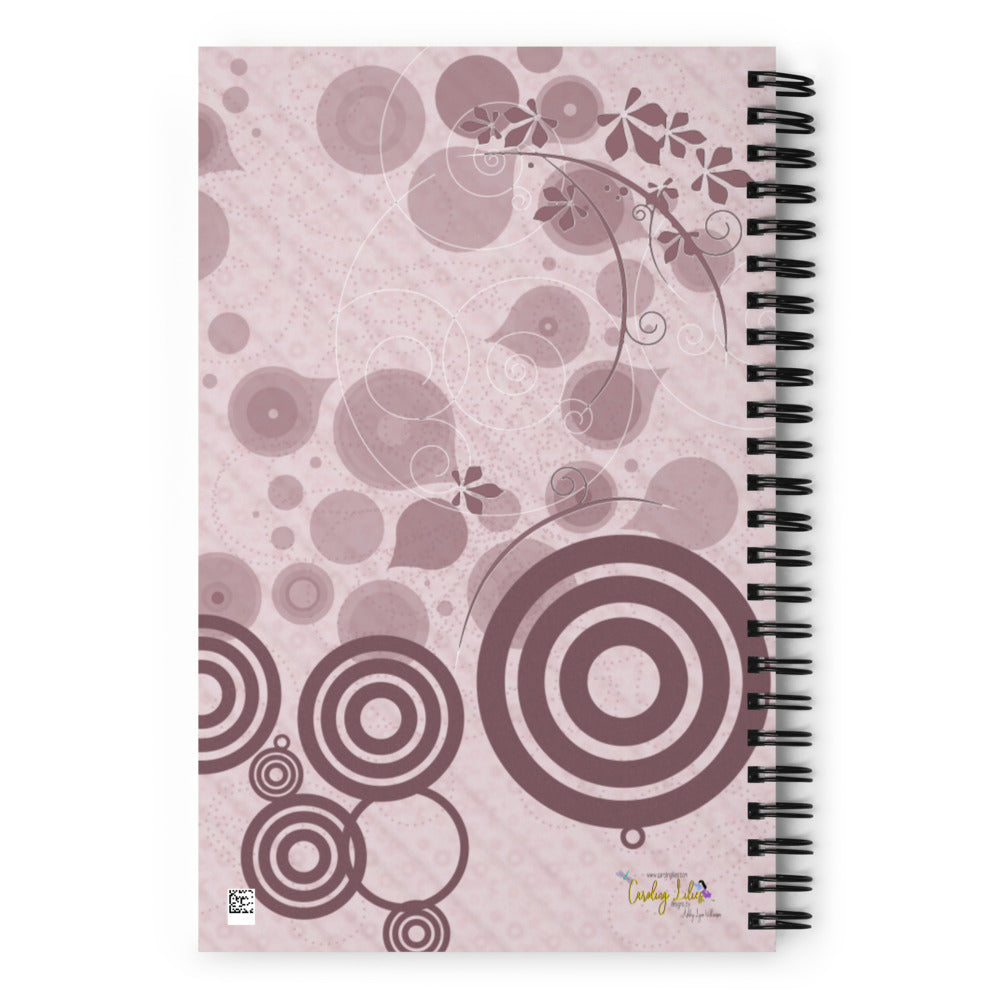 Beautiful Havoc Spiral notebook