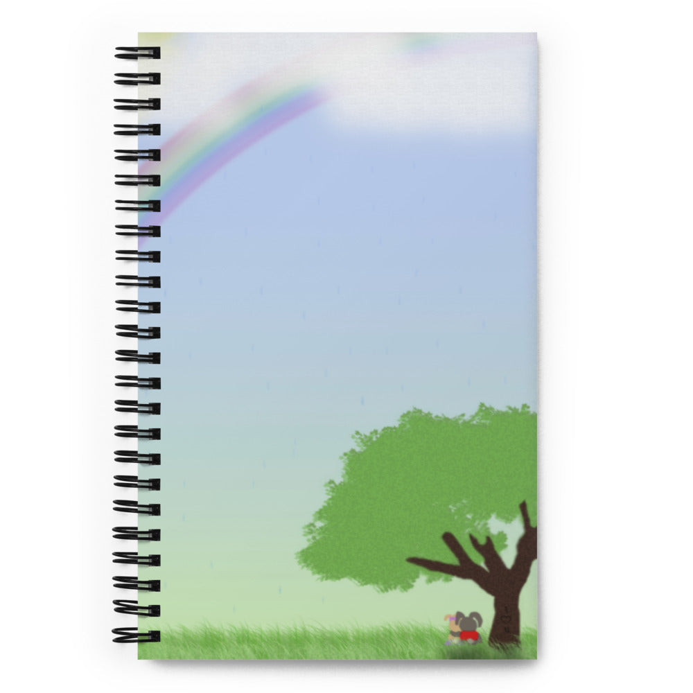 After The Rain Spiral notebook