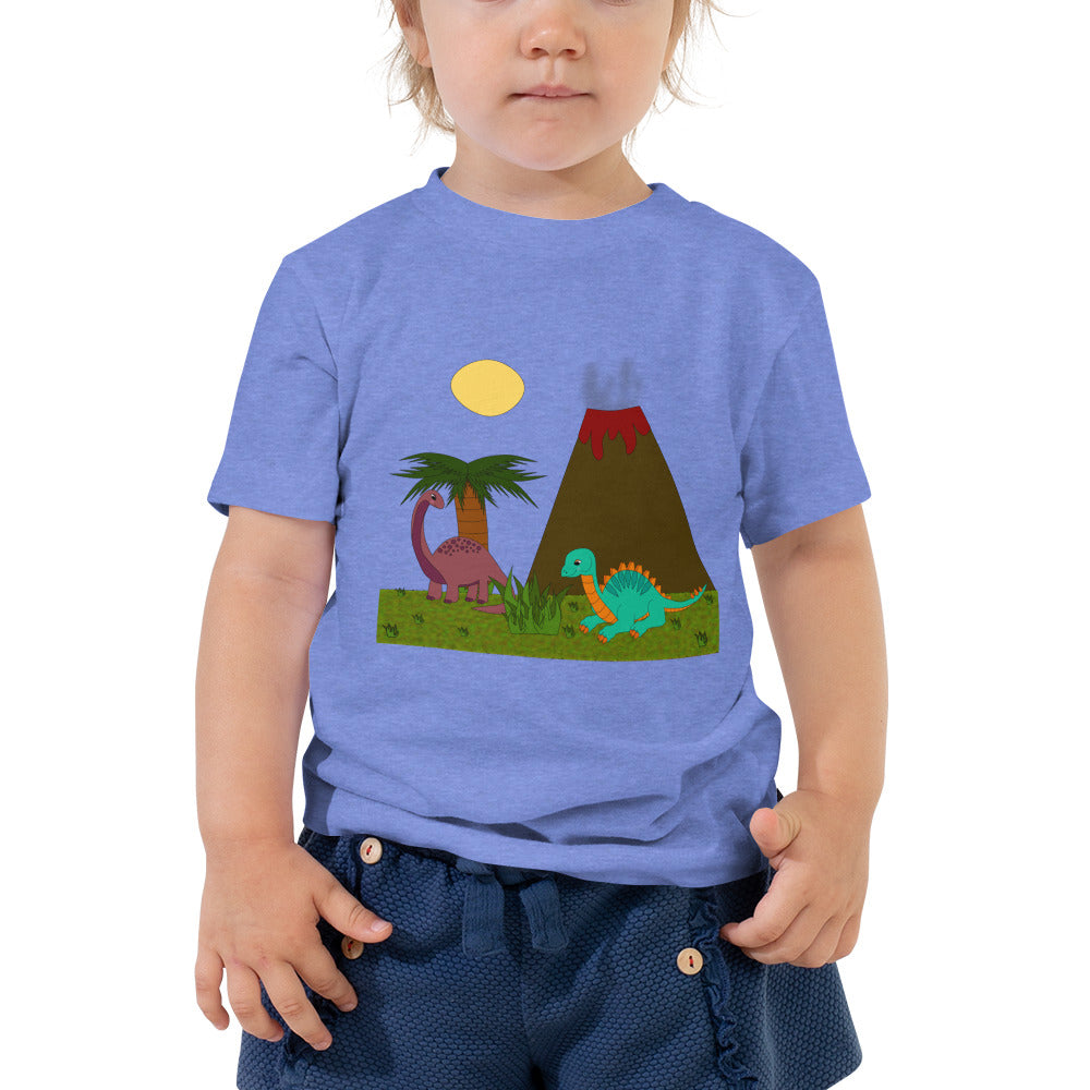 Dinosaurs Toddler Short Sleeve Tee