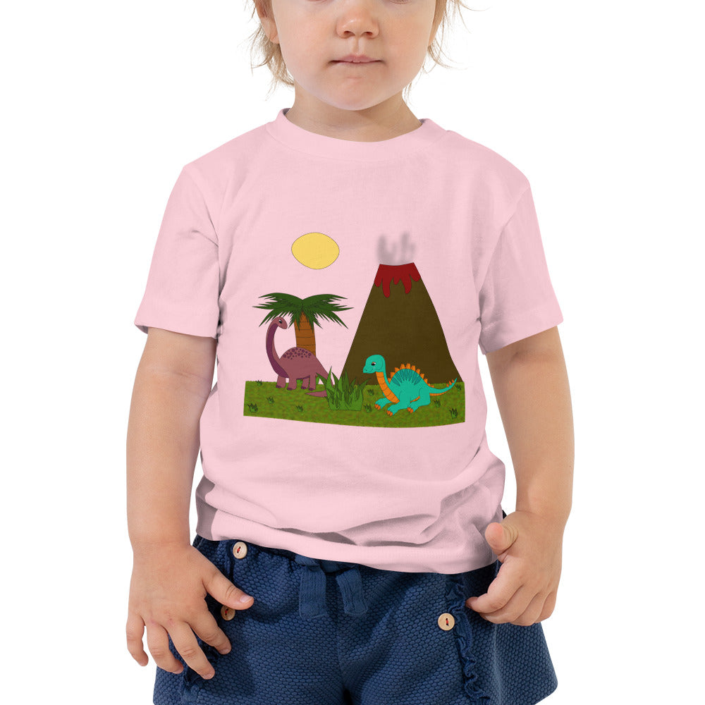 Dinosaurs Toddler Short Sleeve Tee