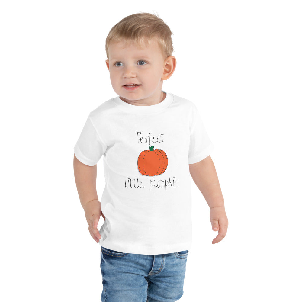 Perfect Little Pumpkin Toddler Short Sleeve Tee