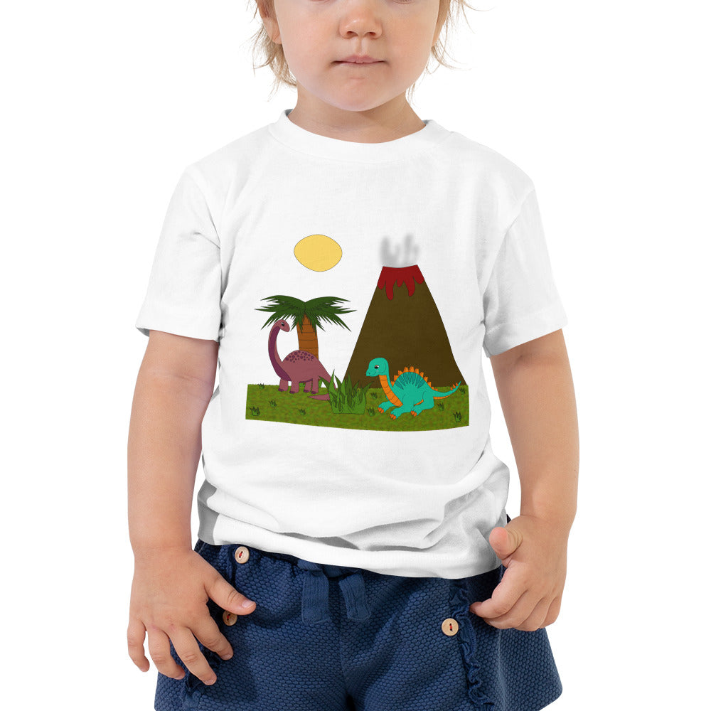 Dinosaurs Toddler Short Sleeve Tee