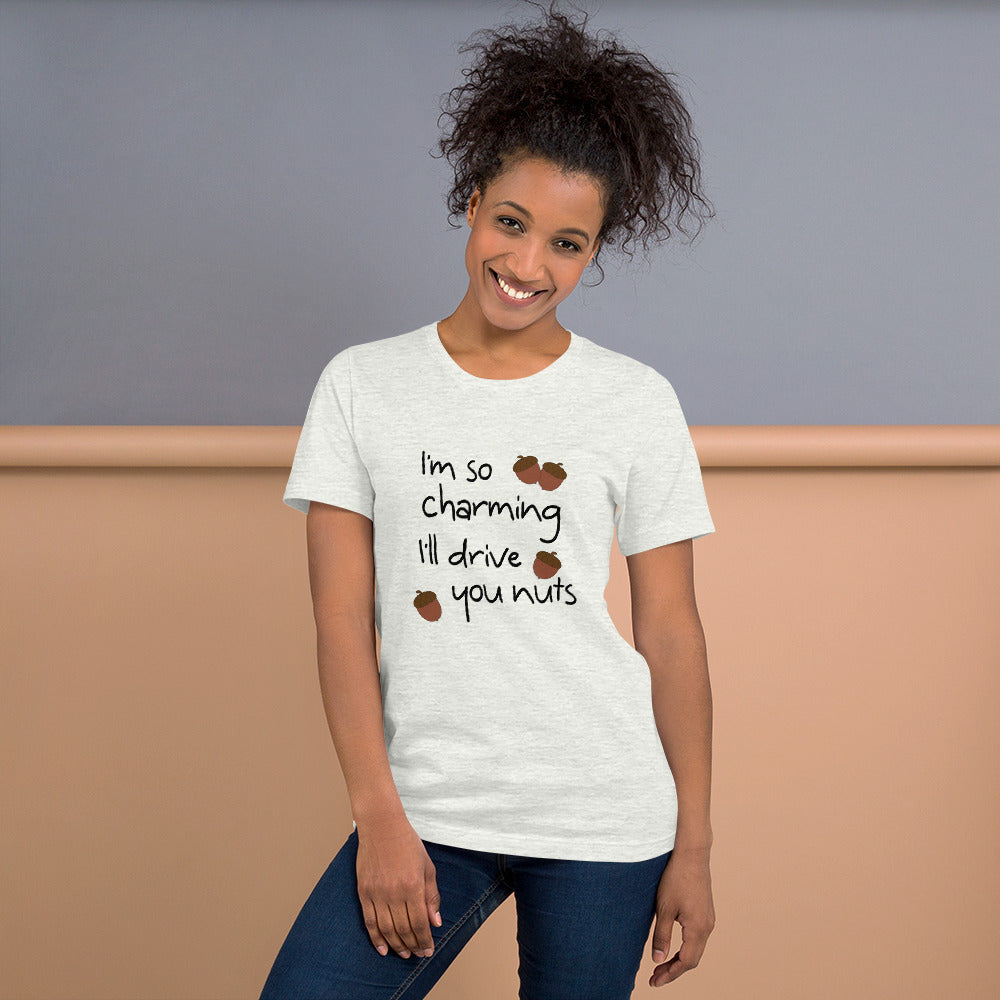 Charmingly Nuts Short-Sleeve Unisex T-Shirt