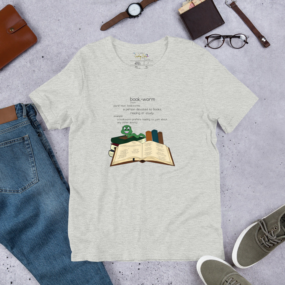 Bookworm Short-Sleeve Unisex T-Shirt